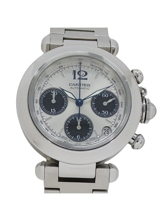 Cartier Watch Boys Pasha C Chronograph Date Automatic Winding at Stainless main image 8